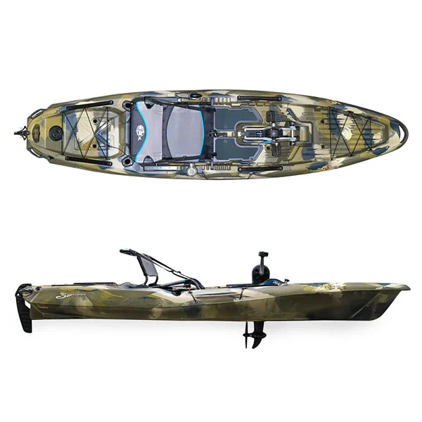3 Waters Big Fish 120 Pedal Drive Fishing Kayak - Image 5