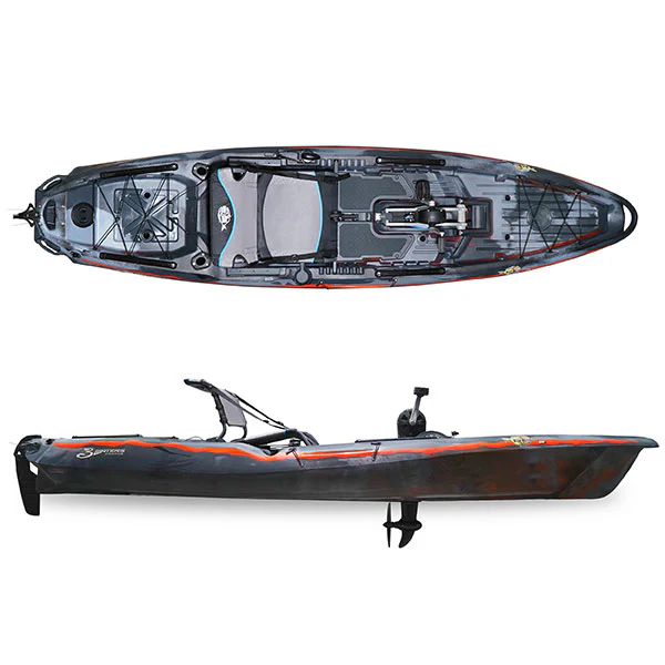 3 Waters Big Fish 120 Pedal Drive Fishing Kayak - Image 6