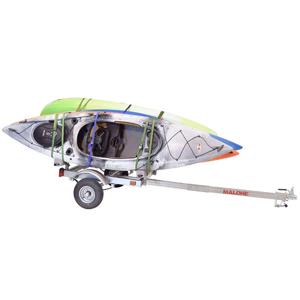 Malone EcoLight 4 Boat Stacker Kayak Trailer Package - Image 9