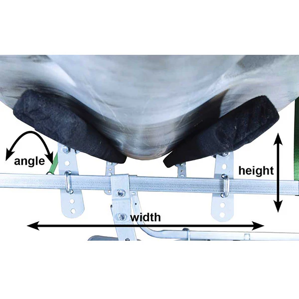 Malone EcoLight Single Kayak Trailer Package - Image 10