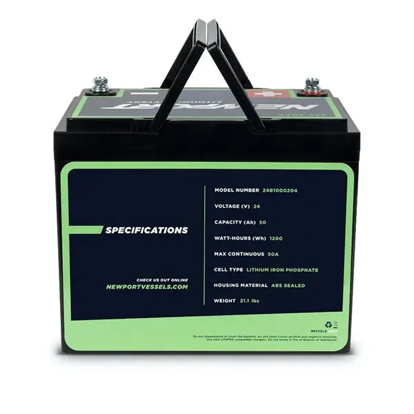 Newport 24V 50AH Lithium Battery - Image 3