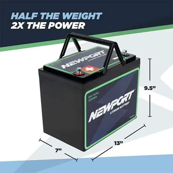 Newport 24V 50AH Lithium Battery - Image 5