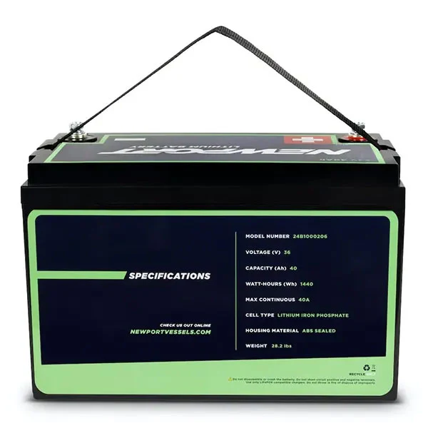 Newport 36V 40AH Lithium Battery - Image 3