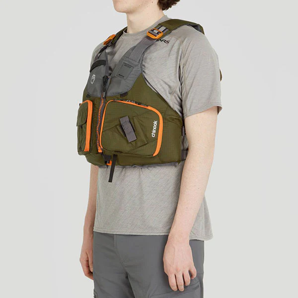 NRS Chinook Fishing Life Jacket PFD - Image 11