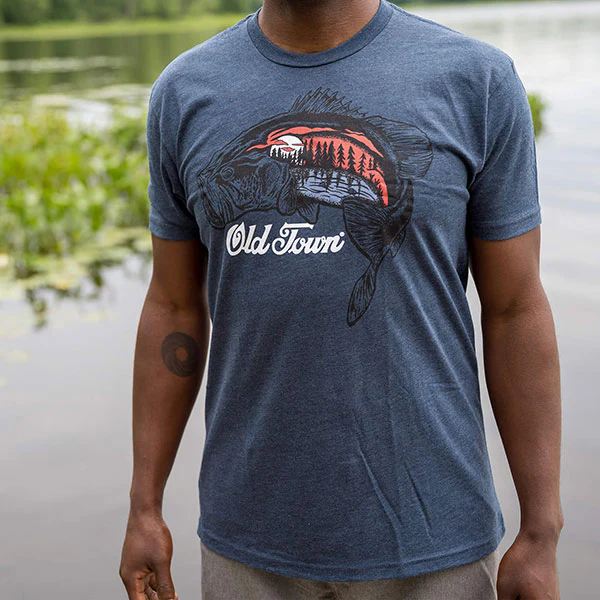 Old Town Bad Bass T-Shirt - Image 3