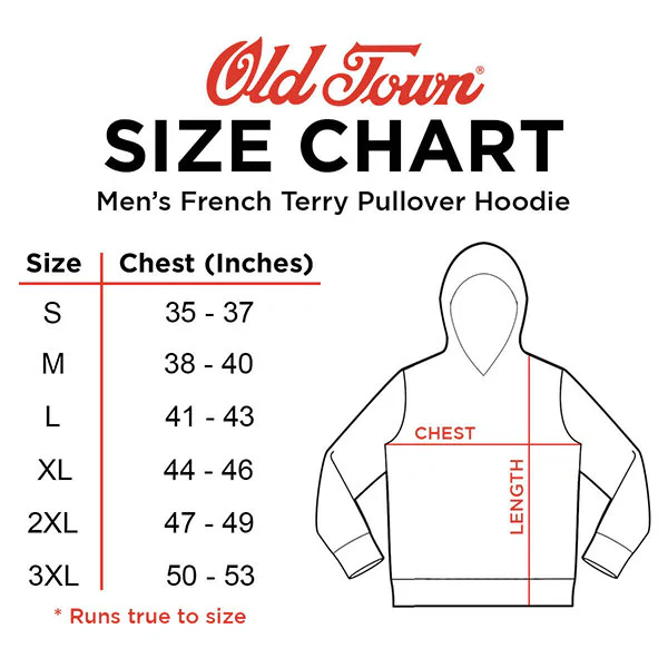 Old Town New Era French Terry Pullover Hoodie- Redfish - Image 5