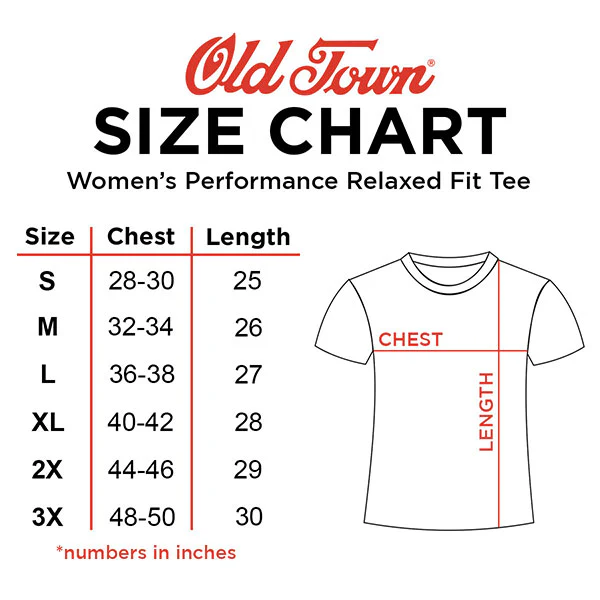 Old Town Sportsman Performance LS Womens T-Shirt - Image 8